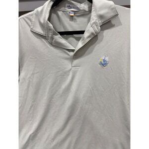 Peter‎ Millar Summer Comfort Mens Polo Shirt M Embroidered Logo Golf Casual